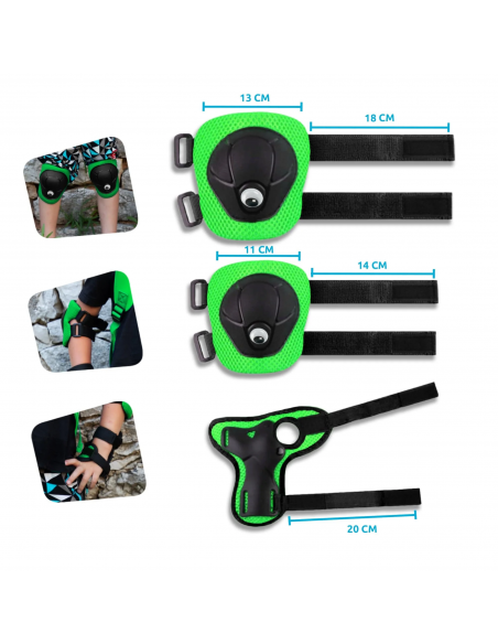 Zestaw ochraniaczy Crazy Safety Rolling Eyes