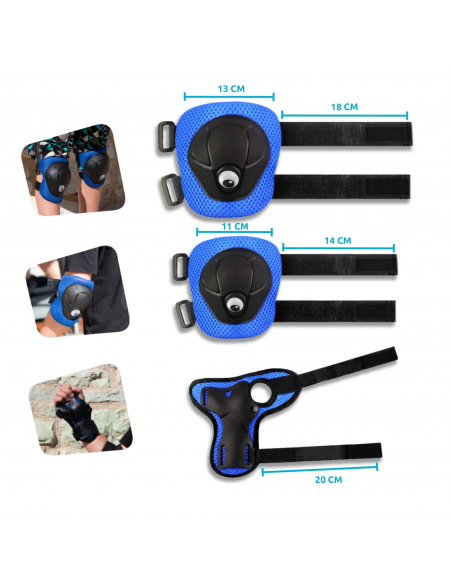 Zestaw ochraniaczy Crazy Safety Rolling Eyes