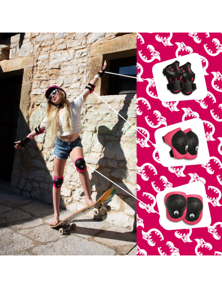 Zestaw ochraniaczy Crazy Safety Rolling Eyes