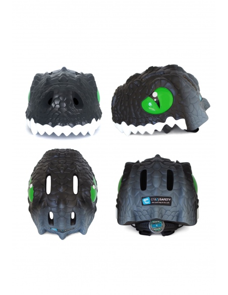 Kask rowerowy Crazy Safety Dragon LED