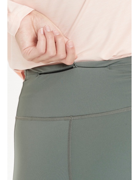 Legginsy do biegania damskie Endurance Thadea Pocket