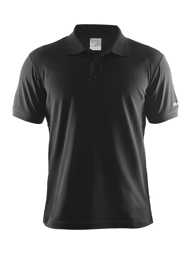 Koszulka męska Craft Polo Shirt Pique Classic czarna