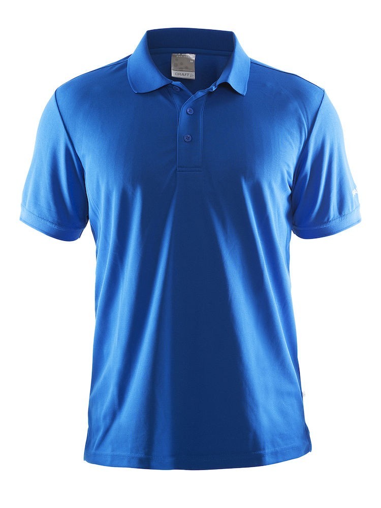 Koszulka mska Craft Polo Shirt Pique Classic niebieska