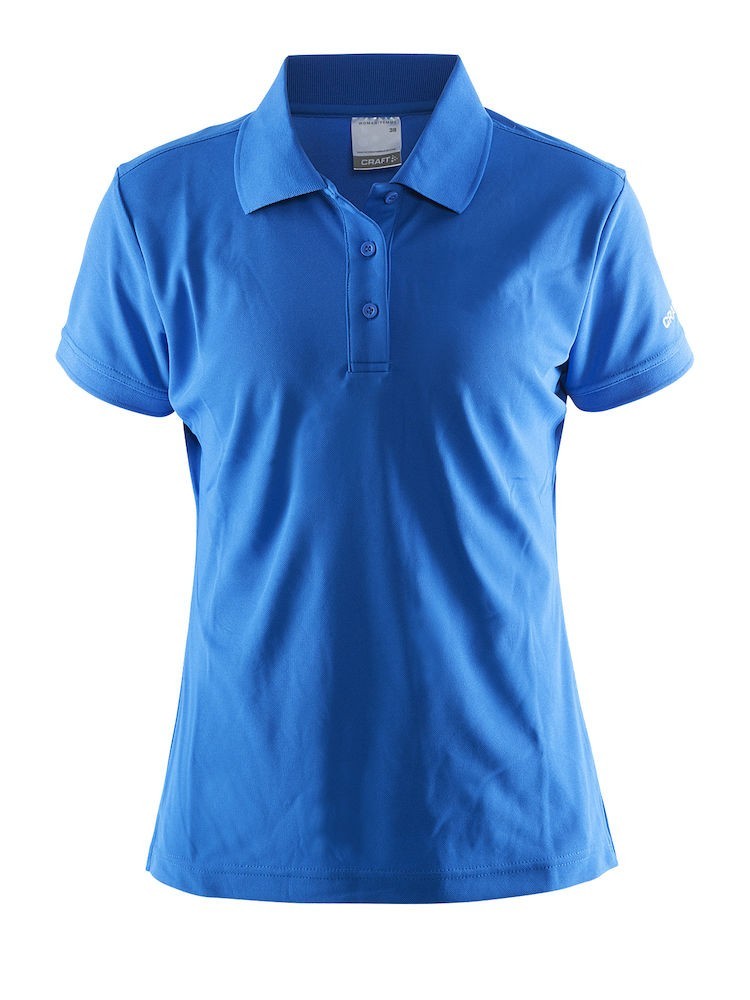 Koszulka damska Craft Polo Shirt Pique Classic niebieska