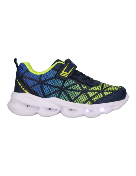 Buty dziecięce sportowe ze światełkami LED ZIGZAG Zetes