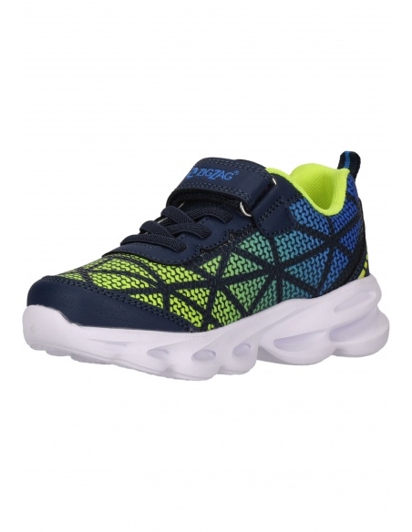 Buty dziecięce sportowe ze światełkami LED ZIGZAG Zetes
