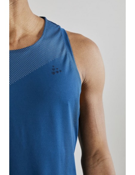 Koszulka męska na ramiączkach Craft Nanoweight Singlet M  Niebieska