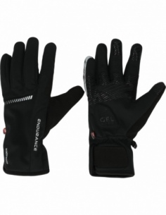Rękawiczki zimowe Endurance Slaten Thermal z ociepliną PrimaLoft, czarny, przód