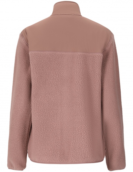 Bluza polarowa damska Whistler Felis, róż, tył