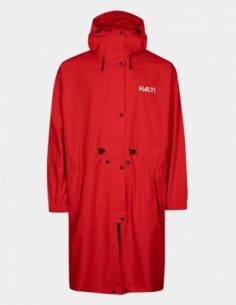 Płaszcz trenerski przeciwdeszczowy unisex Halti Coach, czerwony, przód
