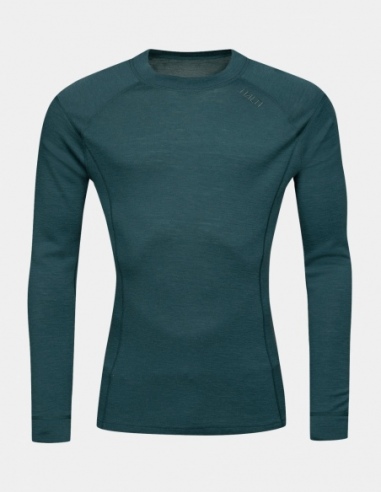 Komplet termoaktywny męski Halti Hossa II Merino, zielony, przód