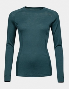 Komplet termoaktywny damski Halti Hossa II Merino, zielony, przód