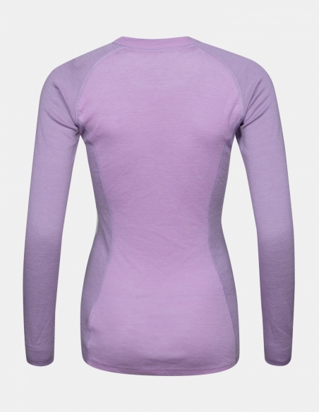 Komplet termoaktywny damski Halti Hossa II Merino, fioletowy, tył