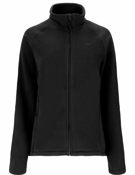 Bluza polarowa damska Whistler Romark z poliestru z recyklingu, czarny, przód