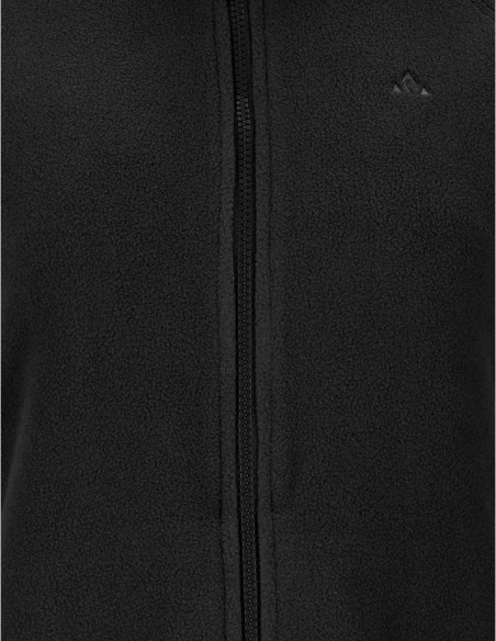 Bluza polarowa damska Whistler Romark z poliestru z recyklingu, czarny, detal