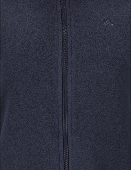 Bluza polarowa damska Whistler Romark z poliestru z recyklingu, niebieski, detal