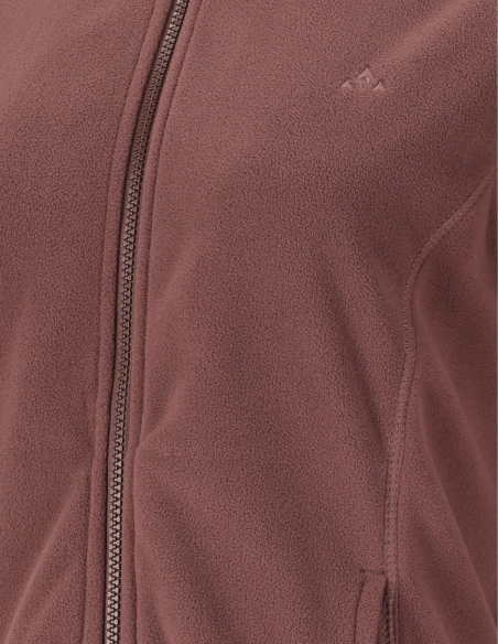 Bluza polarowa damska Whistler Romark z poliestru z recyklingu, liliowy, detal