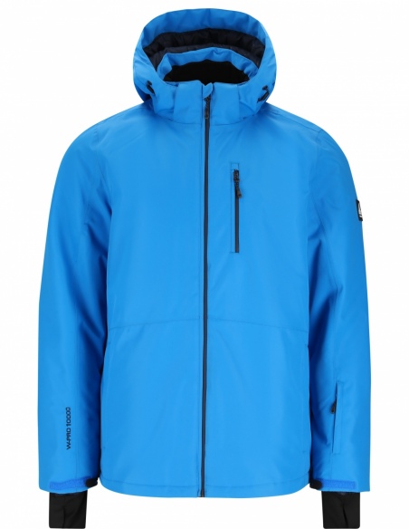 Kurtka narciarska męska Whistler Drizzle W-PRO 10000, błękitny, przód