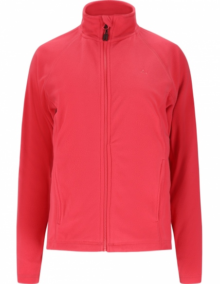 Bluza polarowa damska Whistler Romark z poliestru z recyklingu, czerwony, przód