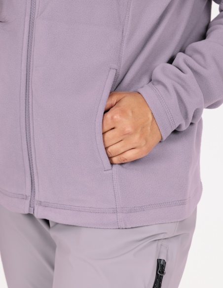 Bluza polarowa damska Whistler Romark z poliestru z recyklingu, fioletowy, detal