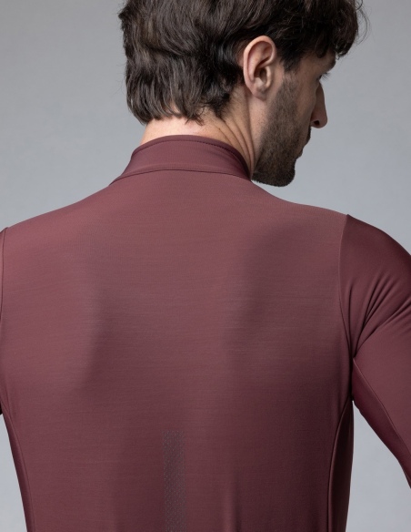 Bluza rowerowa męska Alé Cycling Solid Fondo 3.0, zielony, na modelu, przód
