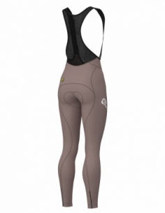 Spodnie rowerowe damskie Alé Cycling Solid Winter 2.0, szary, przód 2