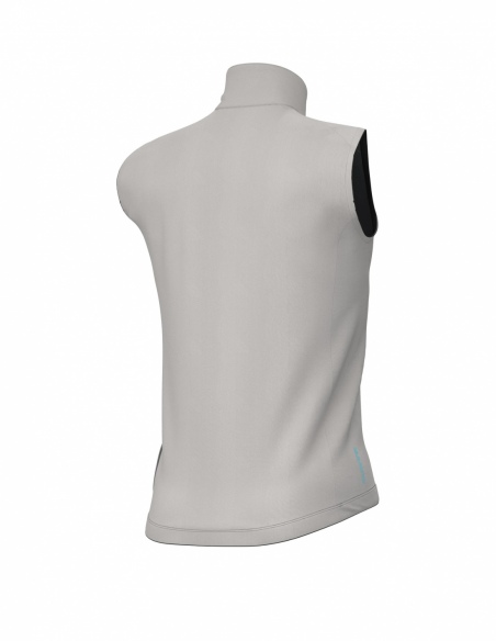 Kamizelka rowerowa unisex Alé Cycling Klimatik K-Solution, beżowy, tył
