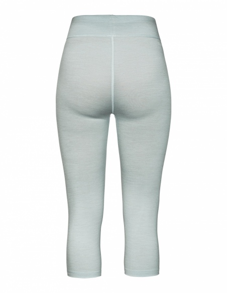 Legginsy termoaktywne 3/4 merino damskie Schöffel Luterra, szary, tył