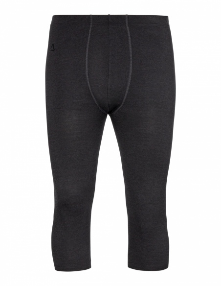 Legginsy termoaktywne 3/4 merino męskie Schöffel Luterra, czarny, przód