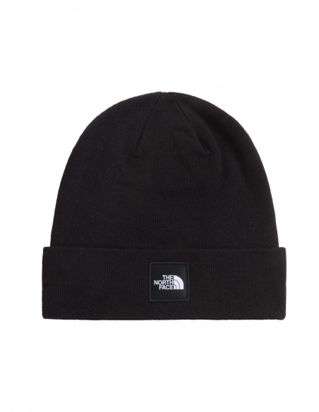 Czapka zimowa unisex The North Face Dock Worker Recycled, czarny, przód