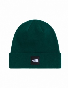 Czapka zimowa unisex The North Face Dock Worker Recycled, zielony, przód