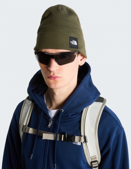 Czapka zimowa unisex The North Face Dock Worker Recycled, oliwkowy, przód