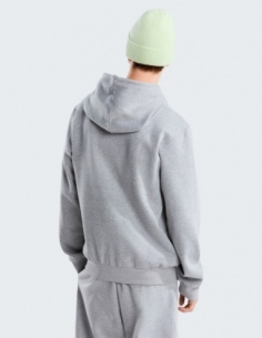 Bluza z kapturem męska The North Face Evolution Simple Dome, szary, przód 2