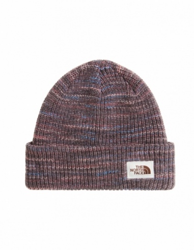 Czapka zimowa The North Face Salty Bae Beanie, brązowo-beżowy, przód