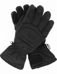 Rękawice zimowe unisex Whistler Slough, czarny, przód 2