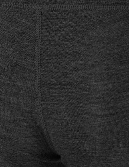 Komplet termoaktywny dziecięcy ZigZag Beta Merino, czarny, detal