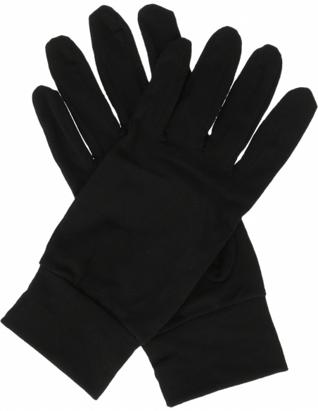 Rękawiczki z wełny merino unisex Whistler Dane, czarny, tył