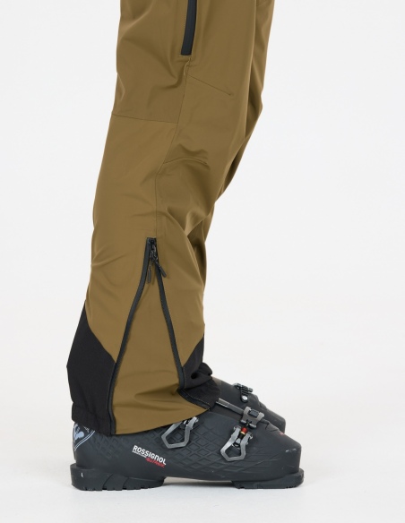 Spodnie przeciwdeszczowe męskie Whistler Oxtrail W-PRO 10000, oliwkowy, detal