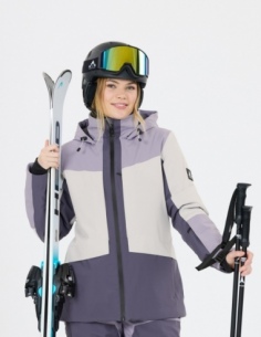 Kurtka narciarska damska Whistler Kingland W-PRO 10000, fioletowy, przód
