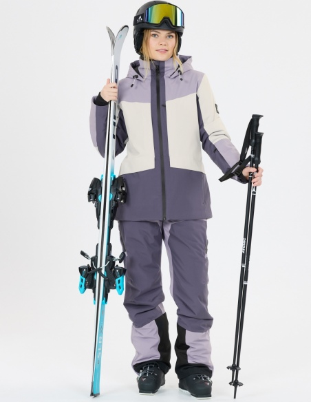 Kurtka narciarska damska Whistler Kingland W-PRO 10000, fioletowy, przód