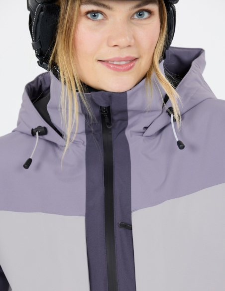 Kurtka narciarska damska Whistler Kingland W-PRO 10000, fioletowy, detal
