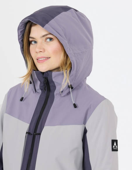 Kurtka narciarska damska Whistler Kingland W-PRO 10000, fioletowy, detal