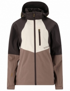 Kurtka damska Whistler Globe W-PRO 15000, brązowy, przód