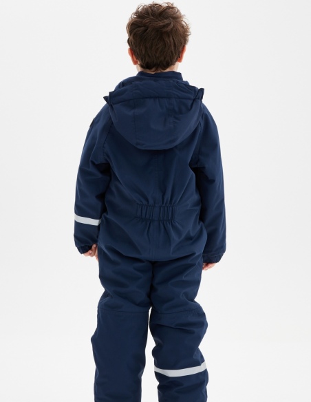 Kombinezon narciarski dziecięcy ZigZag Vally Coverall W-PRO 10000, niebieski, tył