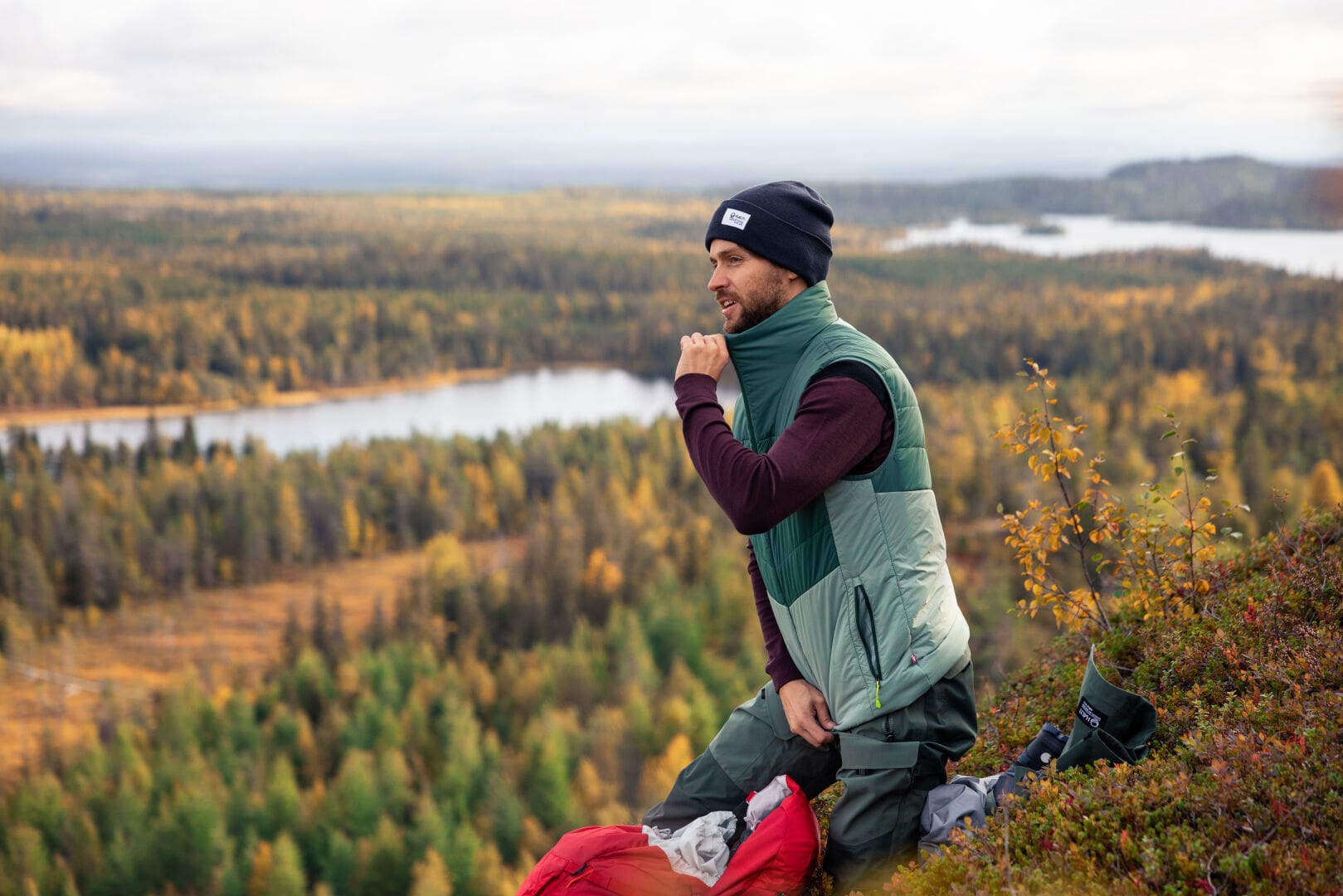Komplet termoaktywny męski Halti Hossa Merino