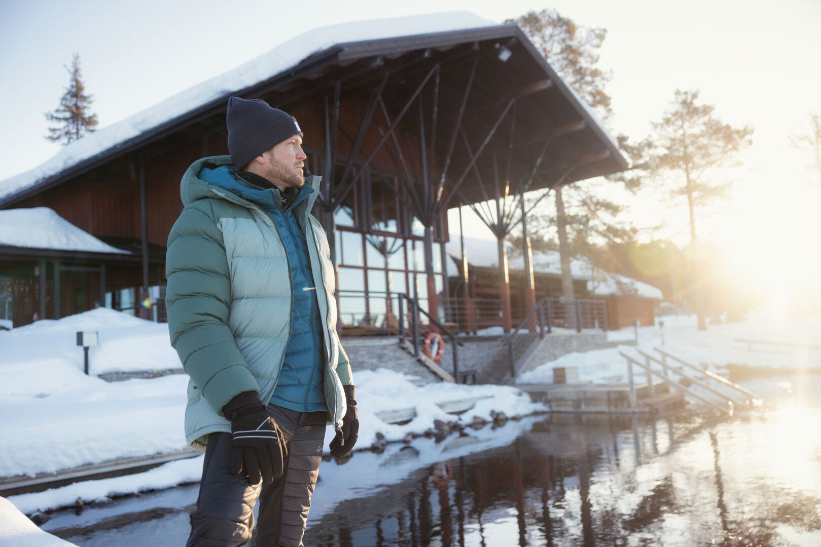 Kurtka puchowa męska Halti Evolve Lite