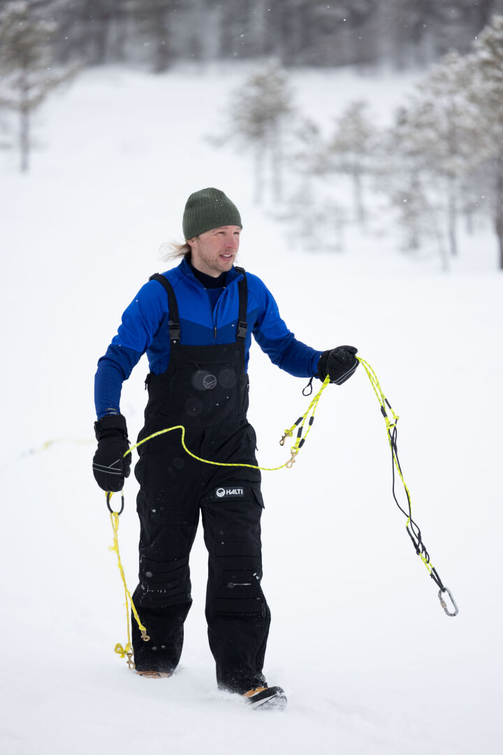 Bluza trekkingowa z kapturem męska Halti HeatGrid