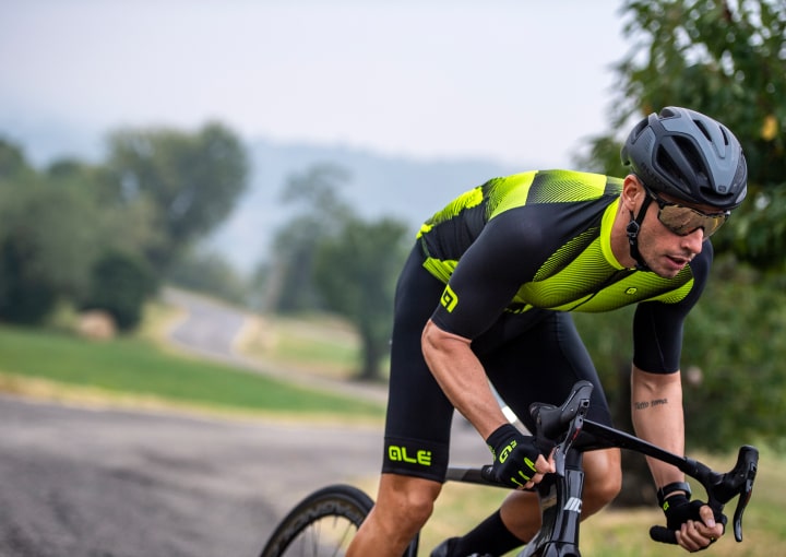 Koszulka rowerowa męska Alé Cycling PR-R Square