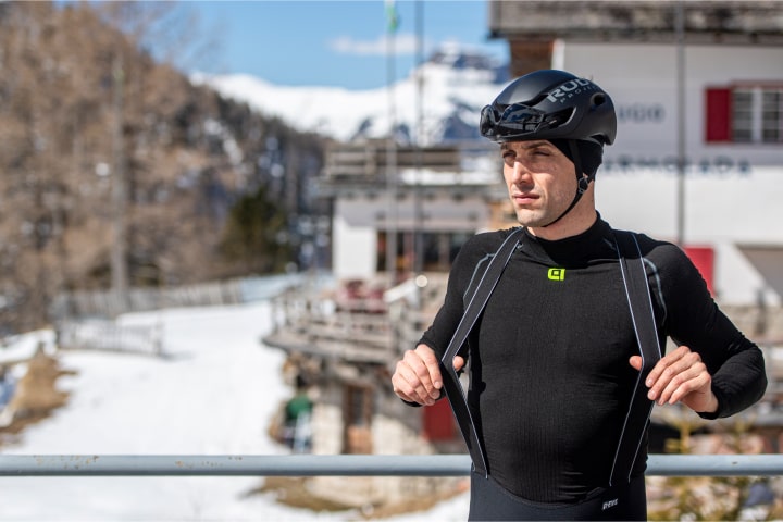 Koszulka rowerowa męska Alé Cycling PR-R Square