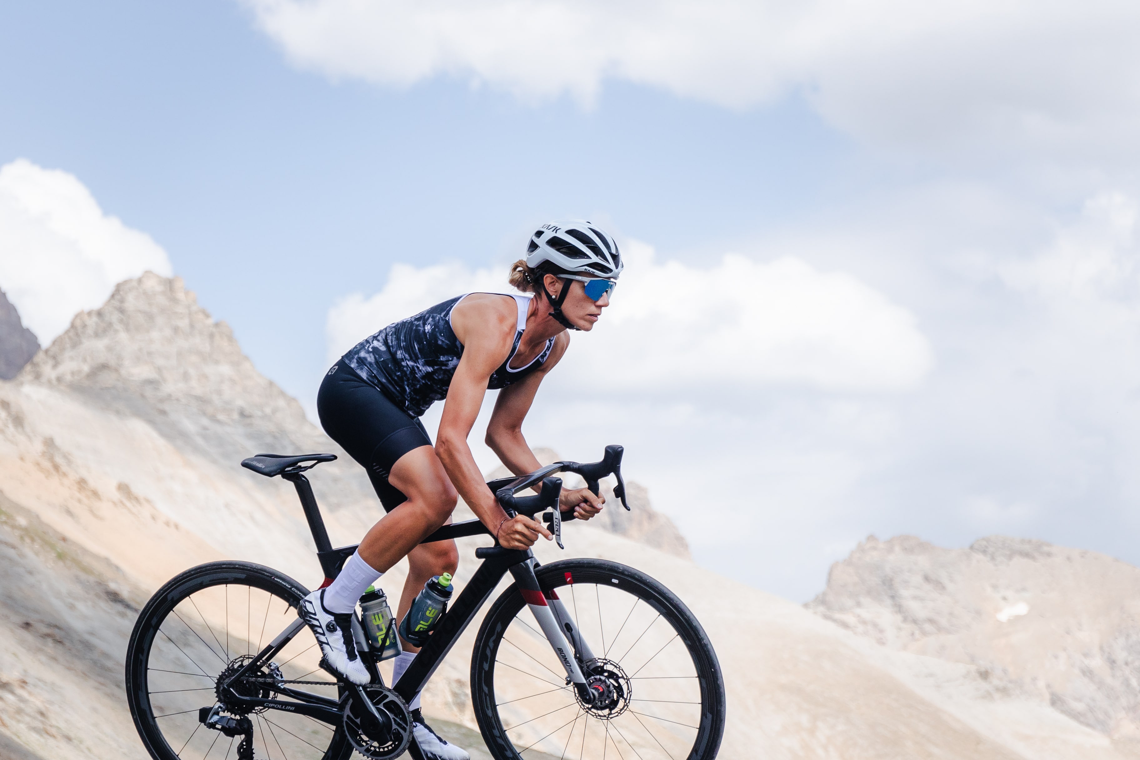 Koszulka rowerowa damska Alé Cycling Solid Marble Tank Top